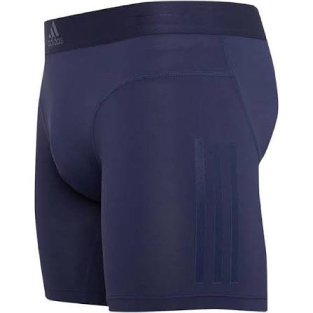Adidas 4-pk AEROREADY 5” boxer briefs 42” Waist BLK Grey BL Microfiber NWOT - Picture 3 of 13